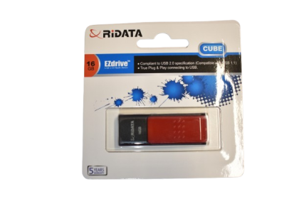 Ridata riteck 16gb id50 bk-rd