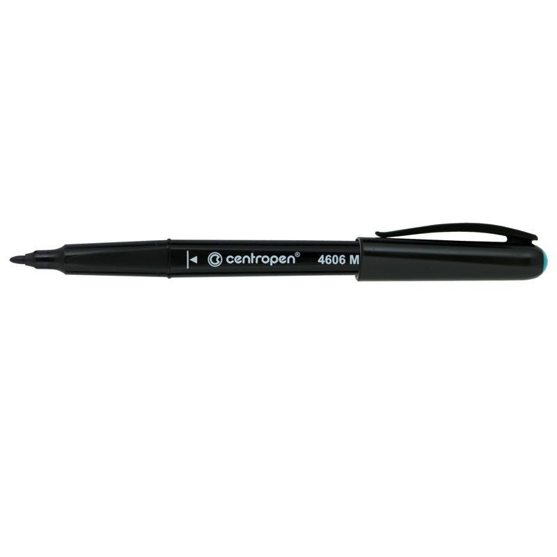 Marker cd verde 1.0mm 4606m centropen ce460605