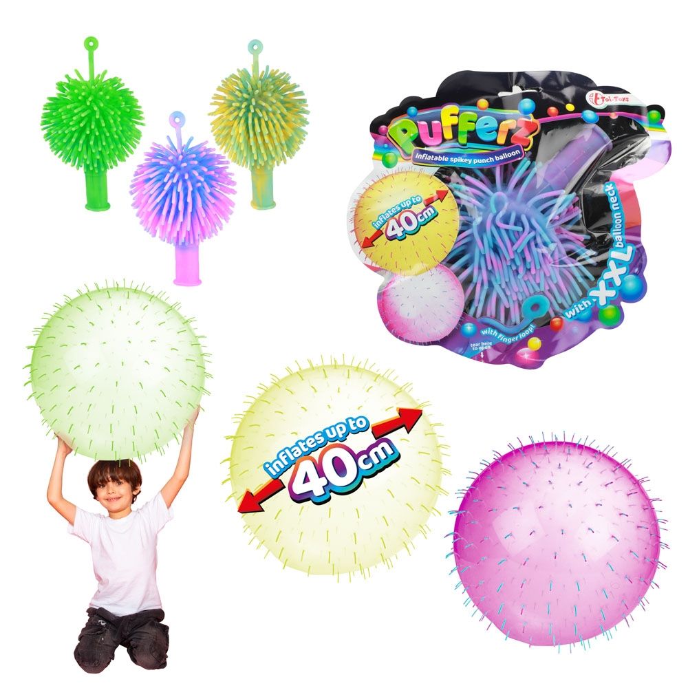 Jucarie pufferz balon max 40cm toi-toys 51003z