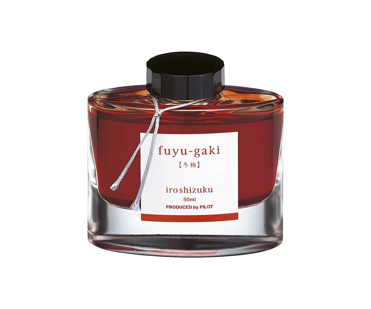 Cerneala iroshizuku orange fuyu-gaki 50ml pilot pink-50-fg