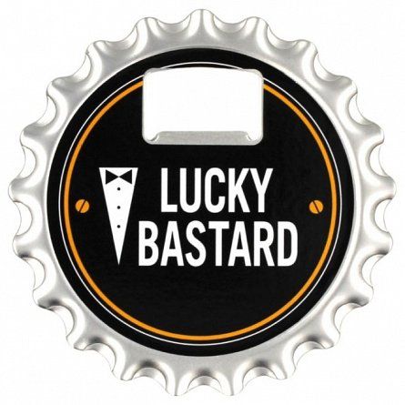 Desfacator din metal cu magnet lucky bastard nklbnig001