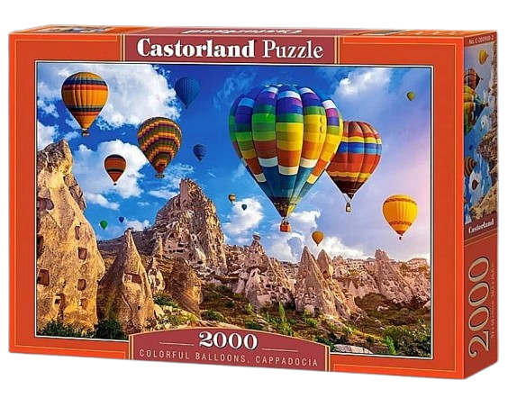 Puzzle 2000 piese color ballons Cappadocia-castorland 200900