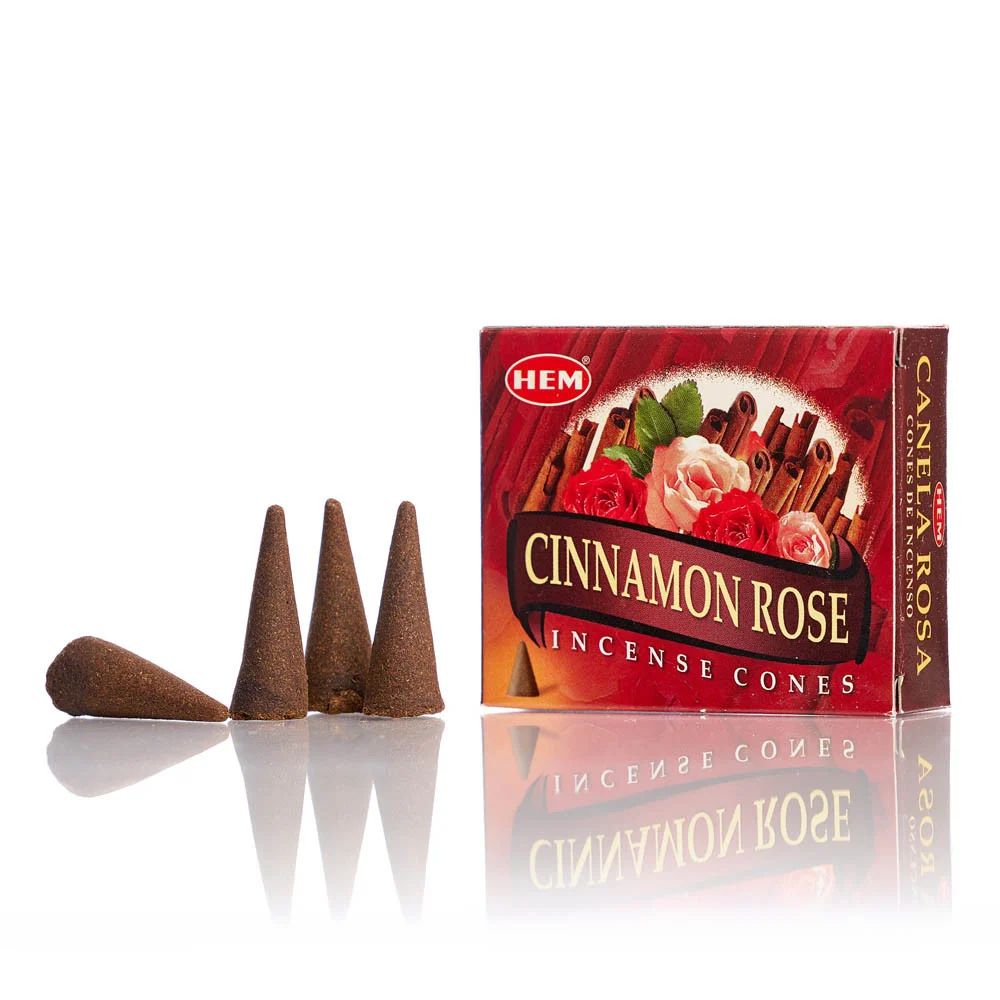 Conuri parfumate 10/set cinnamon rose