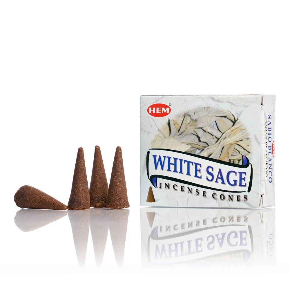 Conuri parfumate 10/set white sage