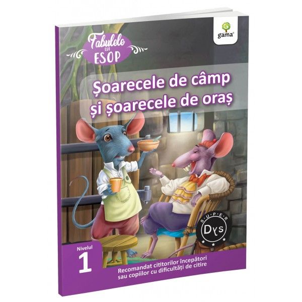 Soarecele de camp si soarecele de oras. Nivelul 1