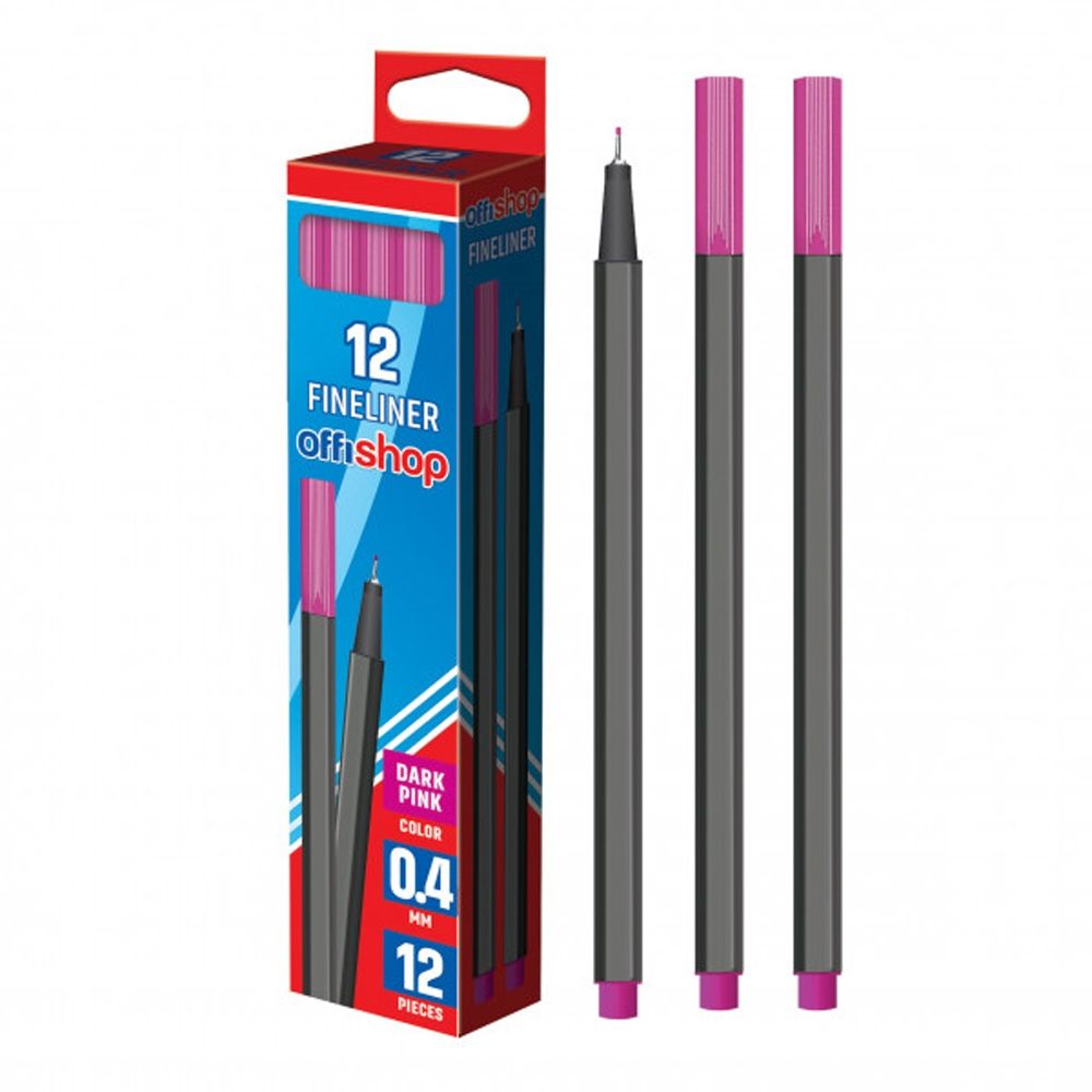 Fineliner offishop roz, 0.4mm of505