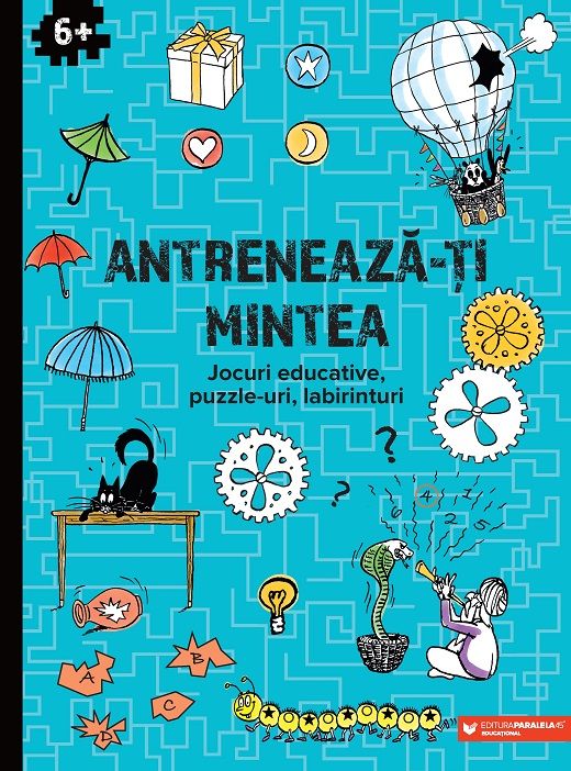 Antreneaza-ti mintea jocuri educative puzzle-uri 6ani+