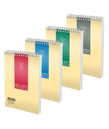 Bloc notes spira a6 60f ar style pigna bn-a660mps