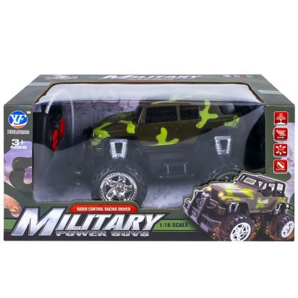 Jeep cu RC, off road, camuflaj 789-901b