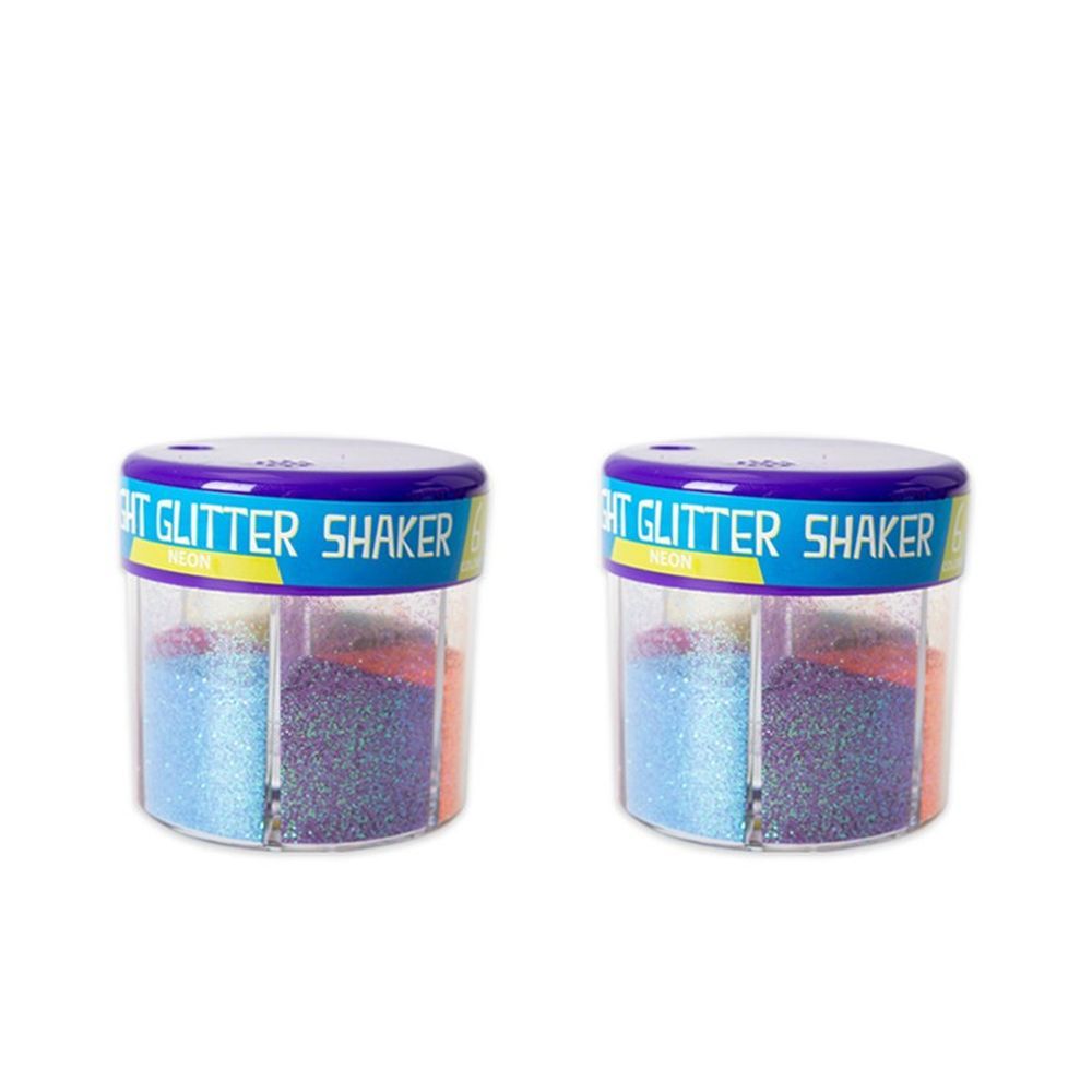 Glitter star light 50gr 6 culorineon /set 137853