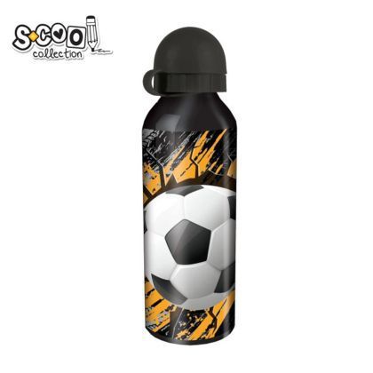 Sticla apa 500ml aluminiu football 6.3x21cm sc2261