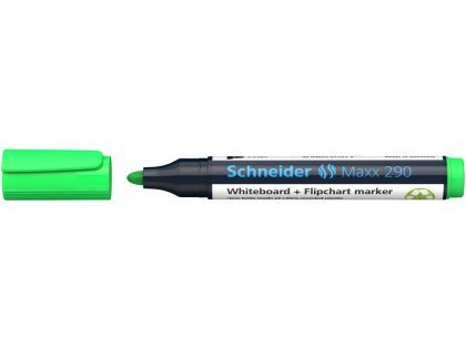 Marker whiteboard + flipchard schneider 290 vernil