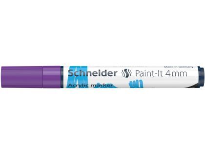 Marker vopsea acrilica paint-it 320 4mm schneider mov