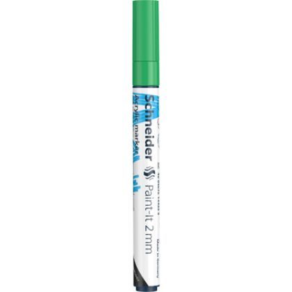 Marker vopsea acrilica paint-it 310 2mm schneider verde