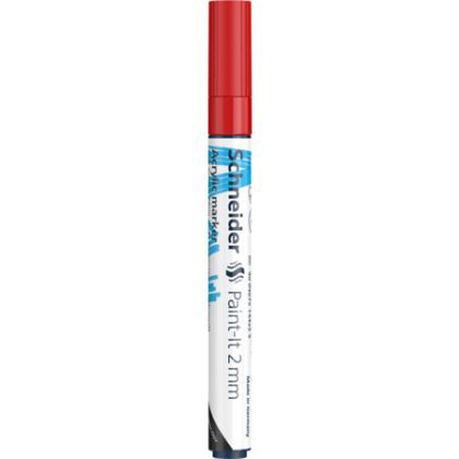 Marker vopsea acrilica paint-it 310 2mm schneider rosu