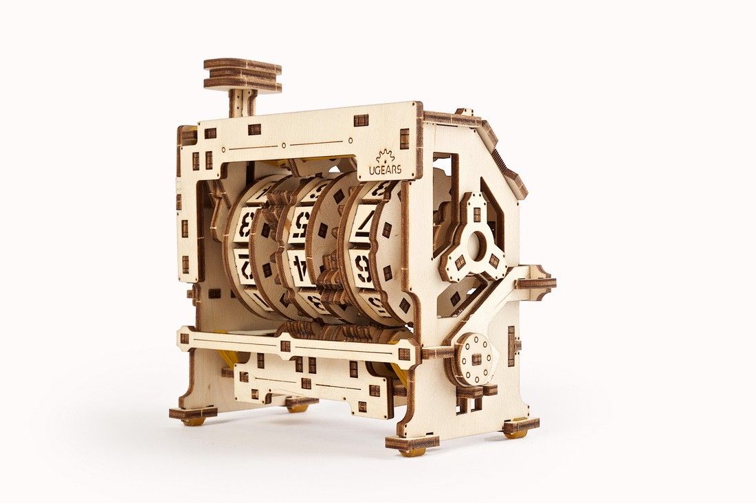 Puzzle 3D - Contor de parcurs/Counter - Ugears