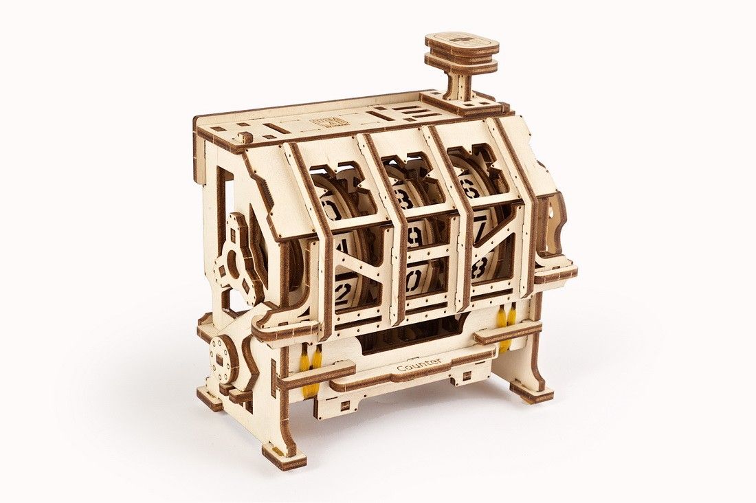 Puzzle 3D - Contor de parcurs/Counter - Ugears