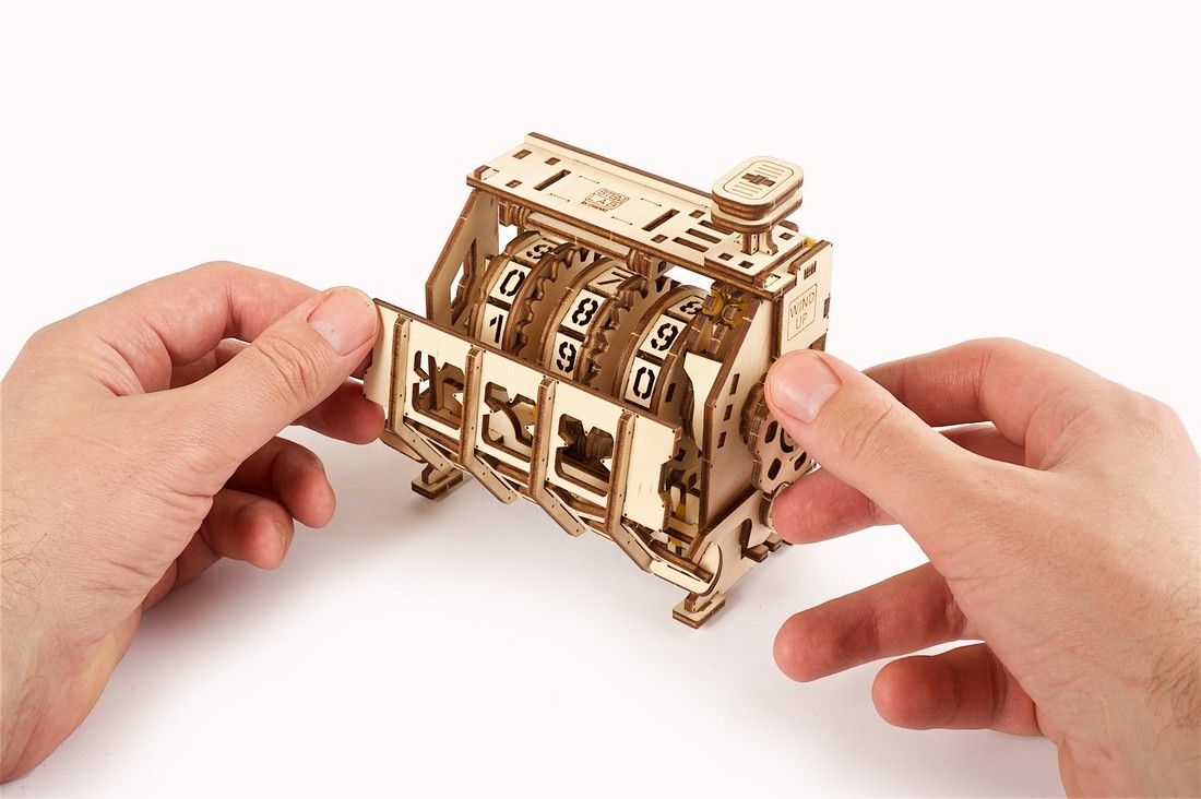 Puzzle 3D - Contor de parcurs/Counter - Ugears