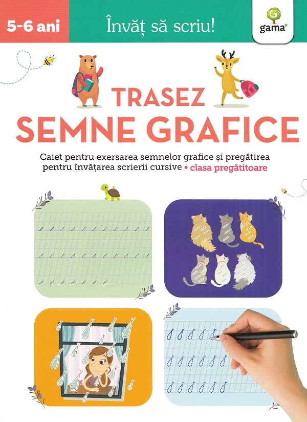 Invat sa scriu! Trasez semne grafice