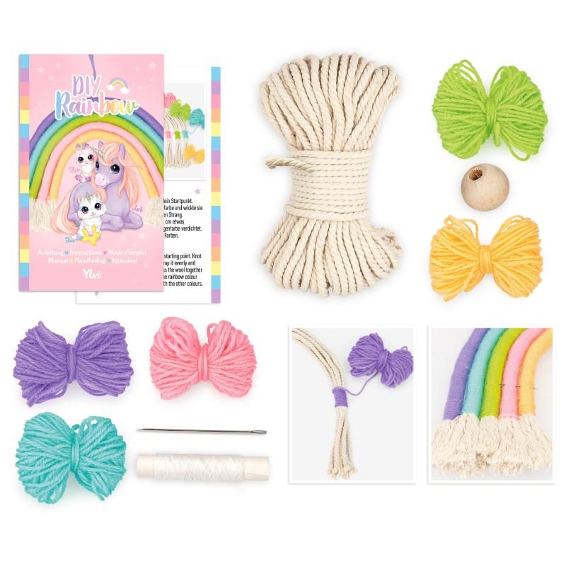 Ylvi diy set rainbow 1-12134