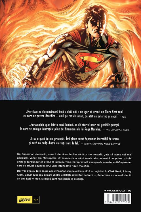 Superman Action Comics - Rezistent la gloante - Grant Morrison