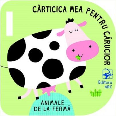 Animale de la ferma - Carticica mea pentru carucior