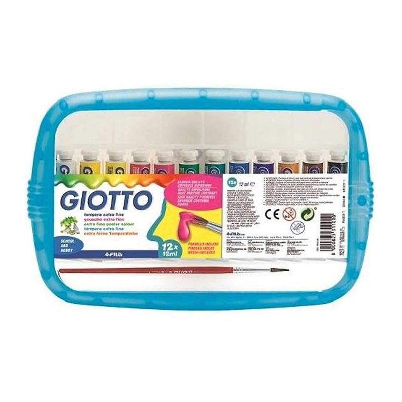 Tempera giotto extrafine set 12buc fl0304000