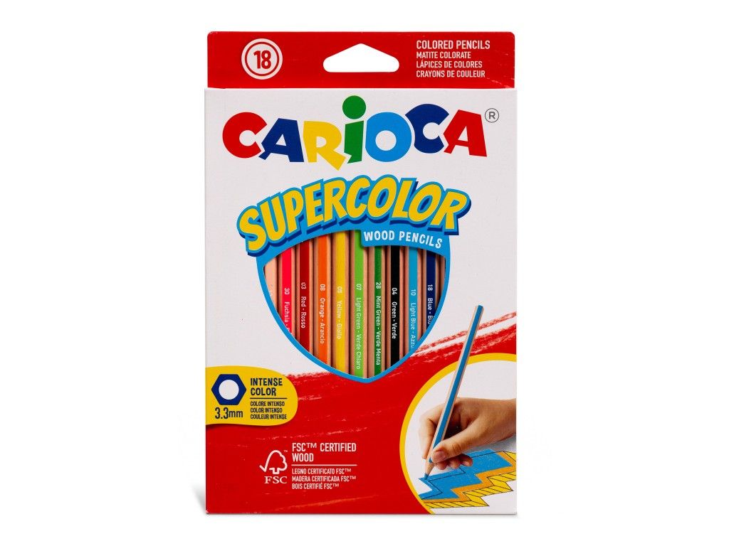 Creioane color carioca 18/set skr084