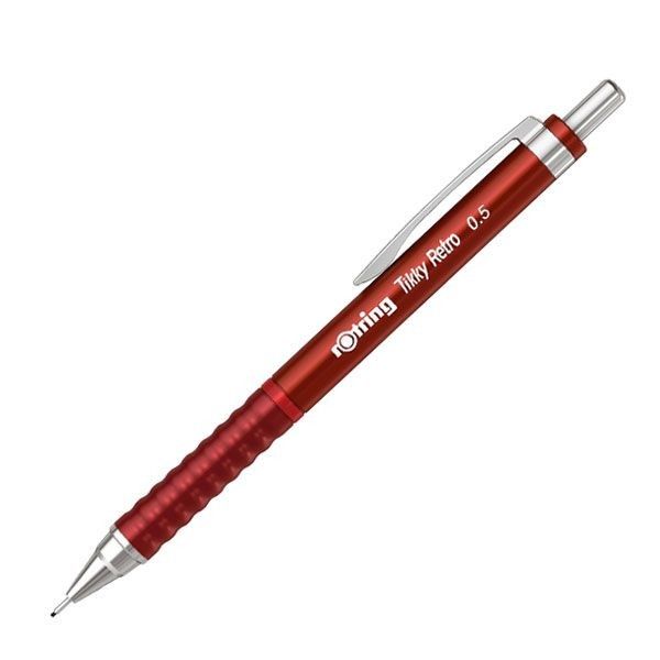 Creion mecanic 0.5mm tikky 3 rosu retro rotring ro2202568