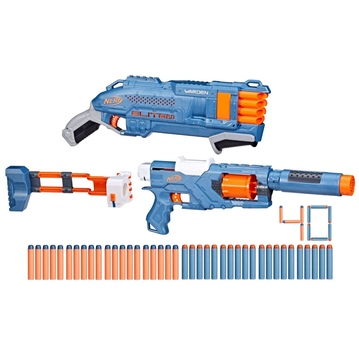 Nerf blaster set duble defense elite  f5033