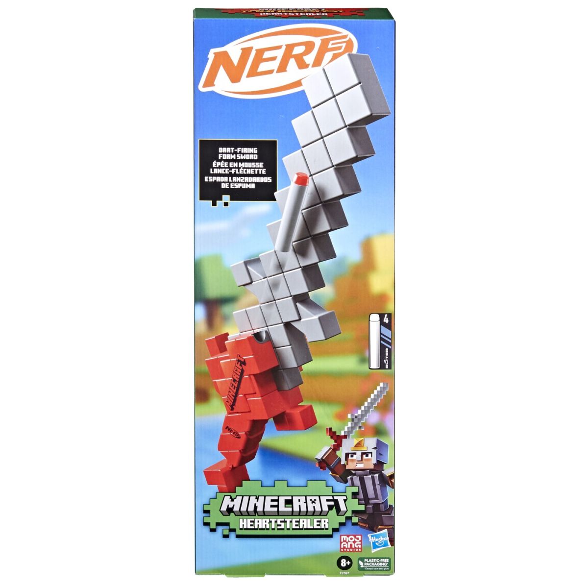 Nerf blaster sabie nerf minecraft f7597