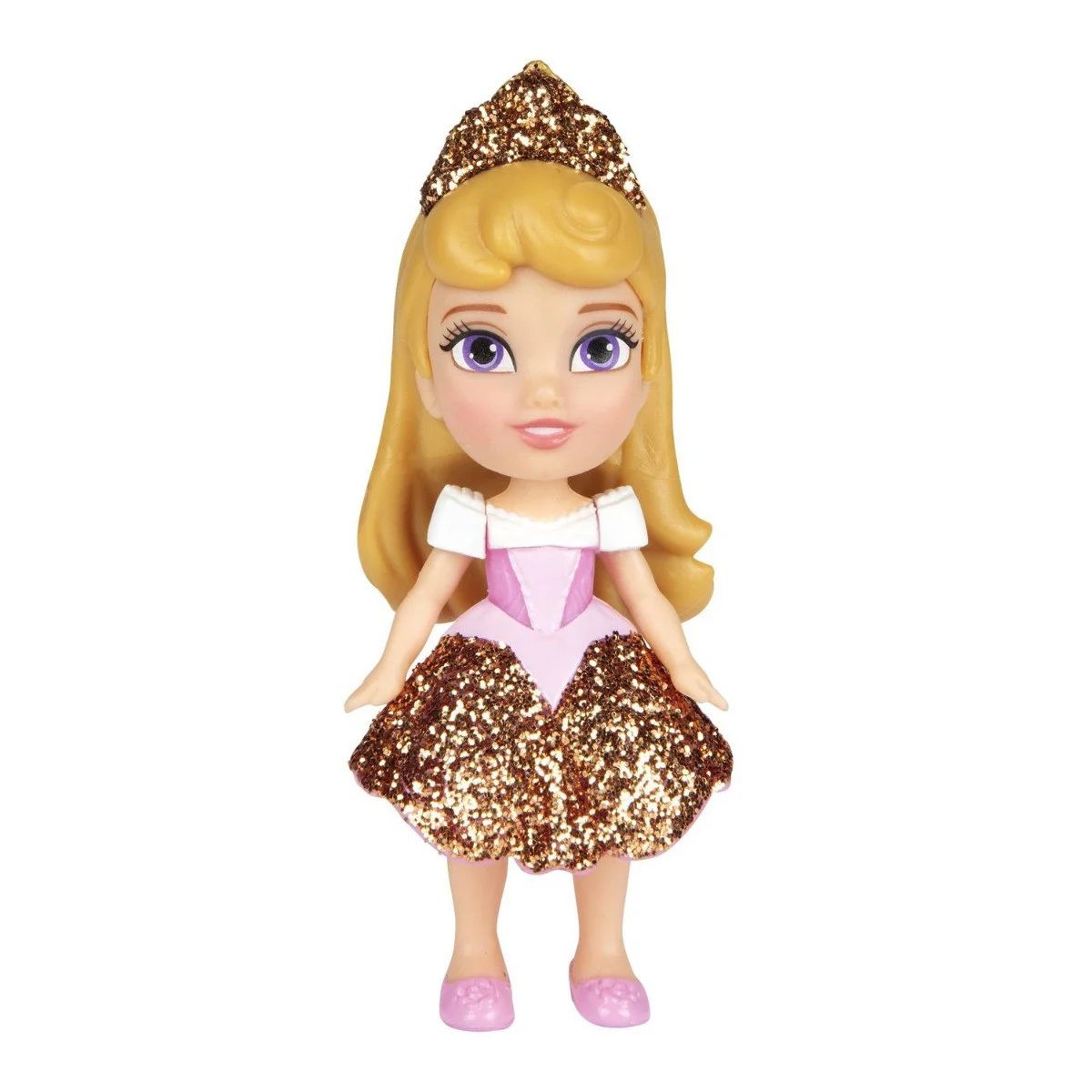 Disney princess mini papusa Aurora 9cm mthlw69_hlw76