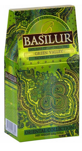 Basilur ceai refill green valley 100g 70858