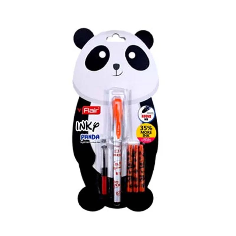 Stilou cu rezerva pe blister inky panda ib-esc-1302