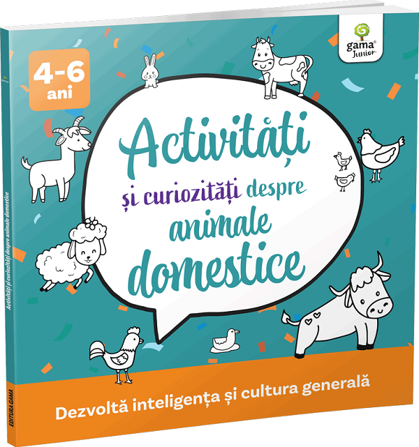 Activitati si curiozitati despre animale domestice 4-6 ani