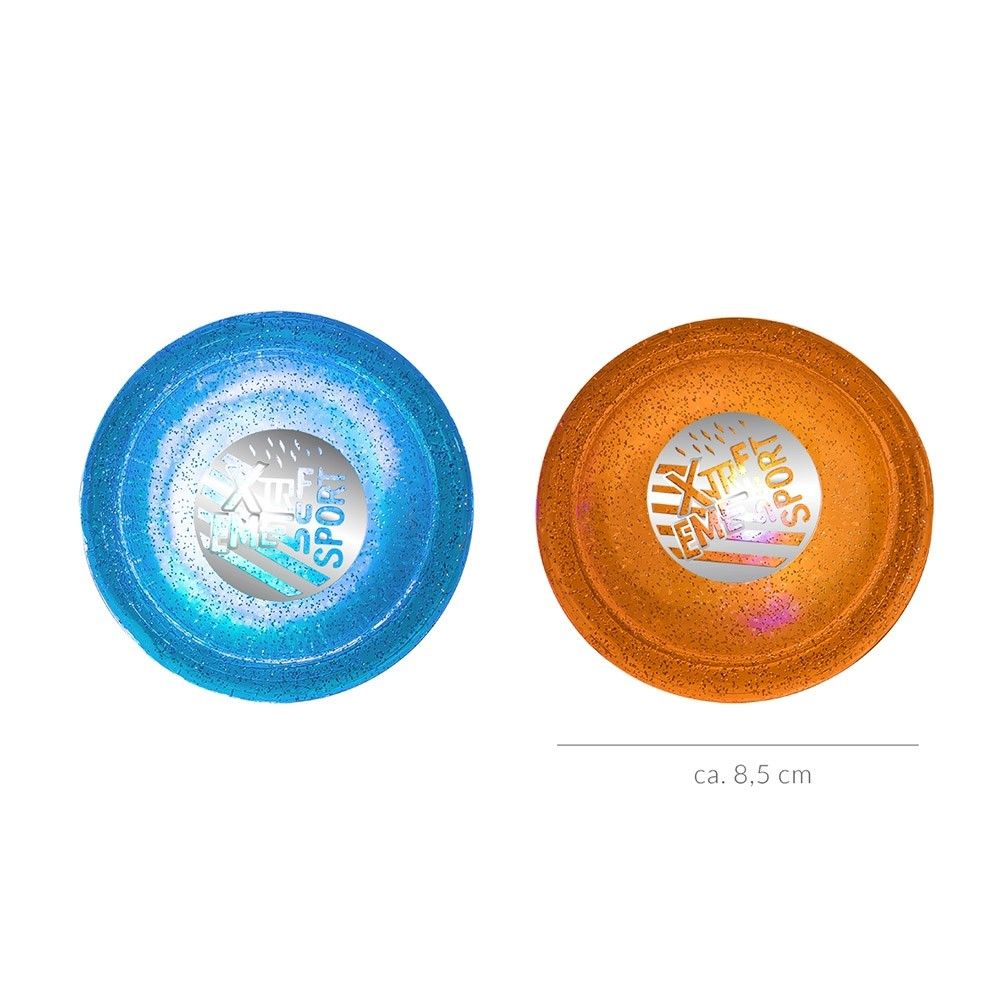 Frisbee cu led 8.5cm trendhaus 958587