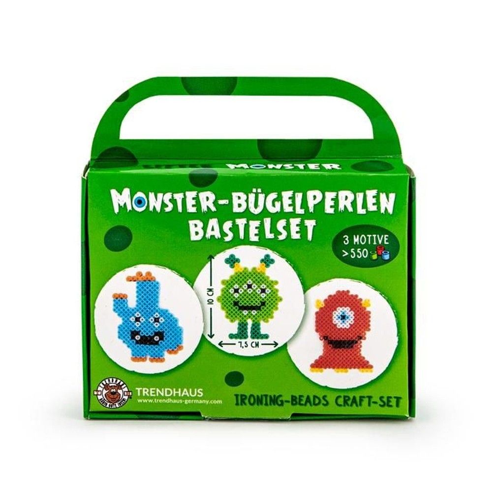 Set margele termoadezive mini creatii 3d monster 957054