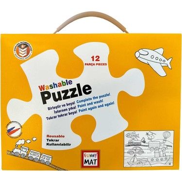 Funny mat puzzle vehicule 12 piese sfu3121