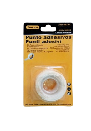 Set buline adezive d1.2cm 100buc 682185