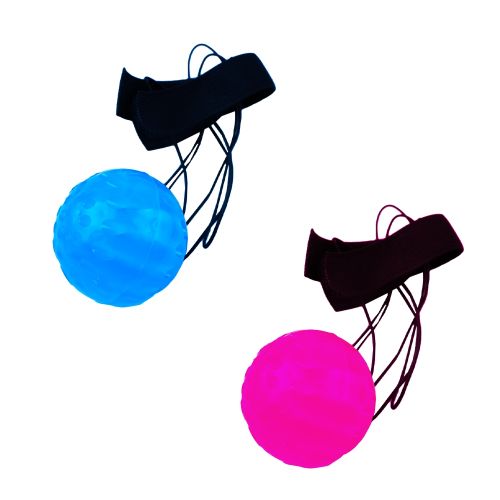 Bungee ball cu lumina 6cm 2690-09