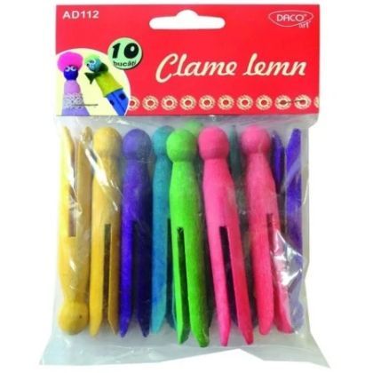 Accesorii craft ad112 cleme lemn daco