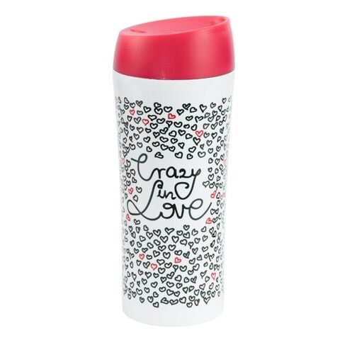 Cana termica 400ml crazy in love 62283