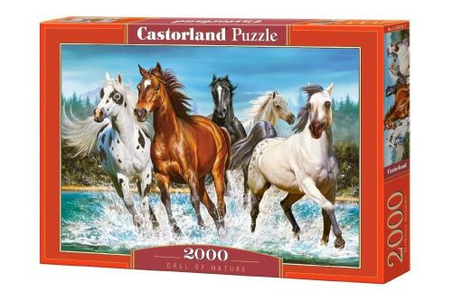 Puzzle 2000 piese call of nature castorland