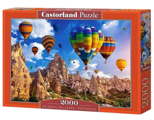 Puzzle 2000 piese color ballons Cappadocia-castorland 200900