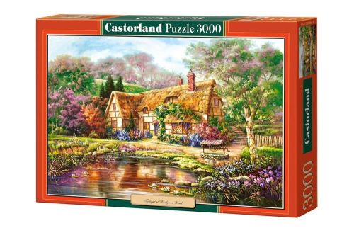 Puzzle 3000 piese twilight at woodgreen pond 300365