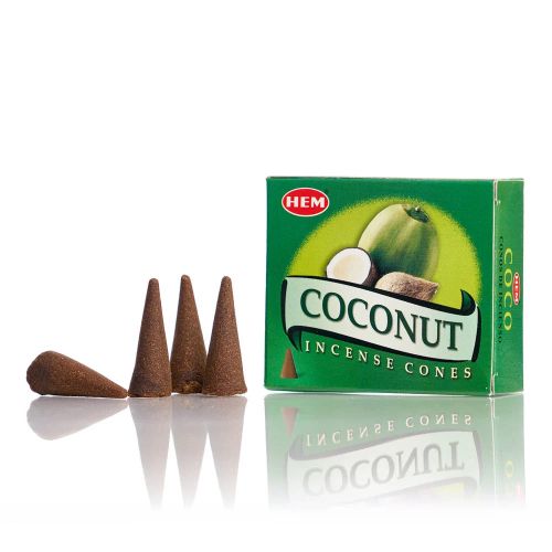 Conuri parfumate 10/set coconut