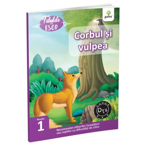 Corbul si vulpea. Nivelul 1