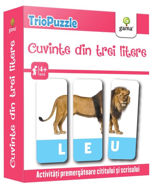 Cuvinte din trei litere / Triopuzzle 2020 - Editura Gama