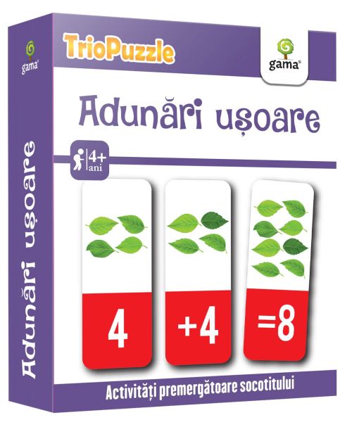 Adunari usoare / Triopuzzle 2020 - Editura Gama