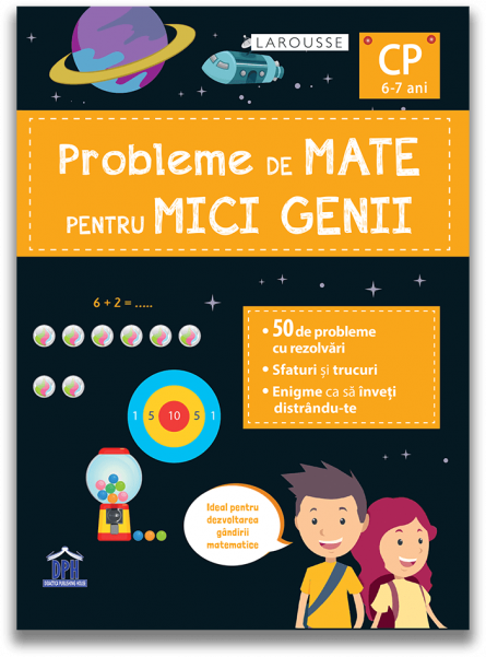 Probleme de mate pentru mici genii - clasa pregatitoare (6-